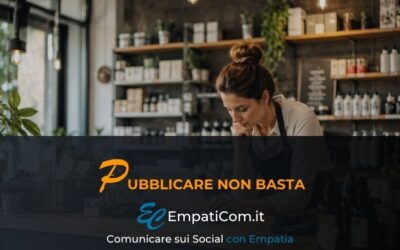 Pubblicare non basta. Il problema è quando i social diventano solo presenza