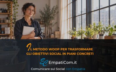 Il metodo WOOP per trasformare gli obiettivi social in piani concreti
